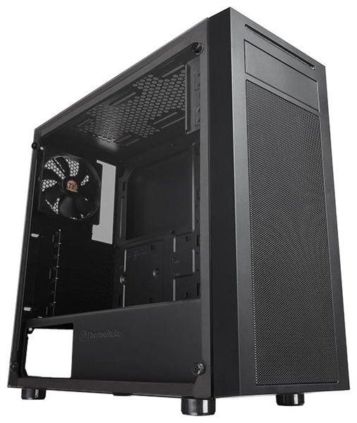 Thermaltake Versa J22 TG (CA-1L5-00M1WN-00) ATX / win / black / no PSU / Tempered Glass