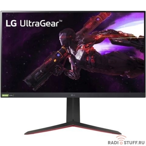 LCD LG 31.5'' 32GP850-B {IPS 2560х1440 180hz 1ms 350cd 178/178 1000:1 10bit(8bit+FRC) HDR10 2xHDMI2.0 DisplayPort1.4 FreeSync AudioOut 2xUSB3.2 Pivot VESA}