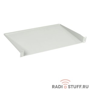 ITK RS35-280M 19" консольная полка глубиной 280мм, 1U, серая RS35-280M