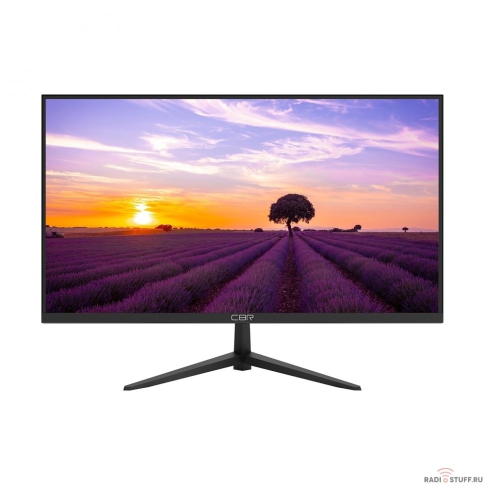 CBR LCD Монитор 22" MF-2203 безрамочный, VA, 1920x1080, 75Гц, 1*VGA, 1*HDMI, черный, кабель HDMI 1.5м в комплекте [LCD-MF2203-OPC]