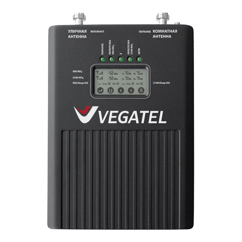 Репитер VEGATEL VT3-900E/3G (LED) для сотовой связи и мобильного интернета