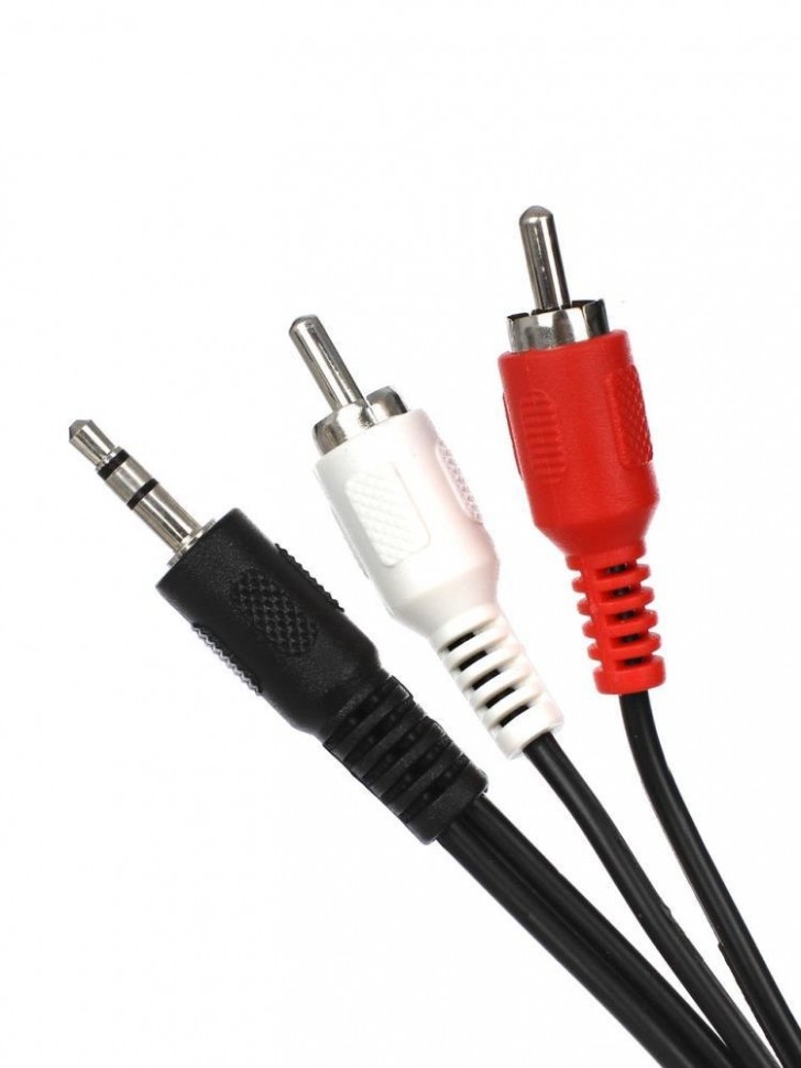Кабель AUDIO 3.5MM TO 2XRCA 5M VAV7183-5M VCOM