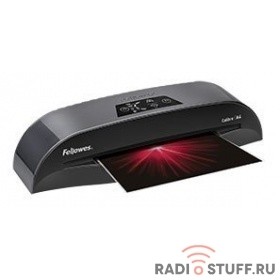 Ламинатор Fellowes®  Calibre A4 FS-5740701  (75-125 мкм), 50 см/мин., 2 вала, сигн. готовности, освобождение/реверс.