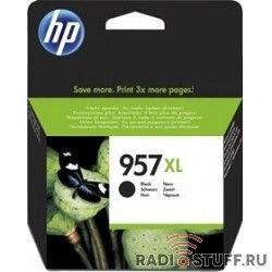 HP L0R40AE Картридж струйный №957XL черный {OJP 8710/8720/8730/8210 (3000стр.)}