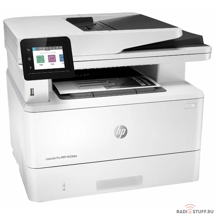 HP LaserJet Pro MFP M428dw (W1A28A) {p/c/s, A4, 1200dpi, 38ppm, 512Mb, Duplex, USB2.0+Walk-Up/GigEth/WiFi/NFC}