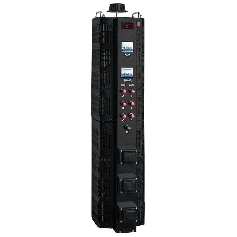 ЛАТР ЭнергияBlack Series  3Ф TSGC2-30кВА 30А (0-300V) цифр.