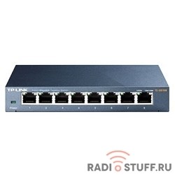 TP-Link TL-SG108 8-портовый 10/100/1000 Мбит/с настольный коммутатор SMB