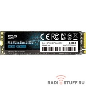 Silicon Power SSD M.2 256Gb P34A60 SP256GBP34A60M28