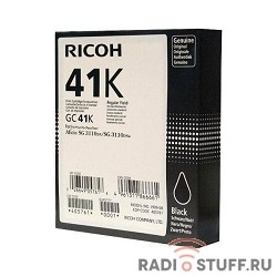 Ricoh Картридж GC41K черный {Aficio 3110DN/DNw/SFNw/3100SNw/7100DN (2500стр)}
