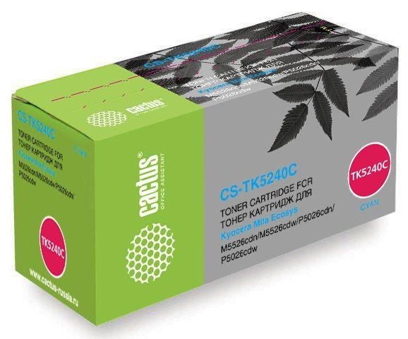 Картридж CYAN /M5526CDN 3K CS-TK5240C CACTUS