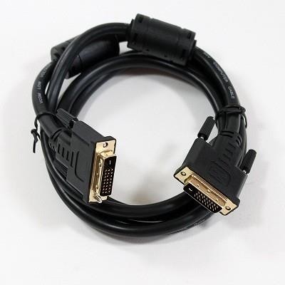 Кабель VCOM 1.8m DVI-DVI Dual Link 25M-25M 2 фильтра VDV6300-1.8M