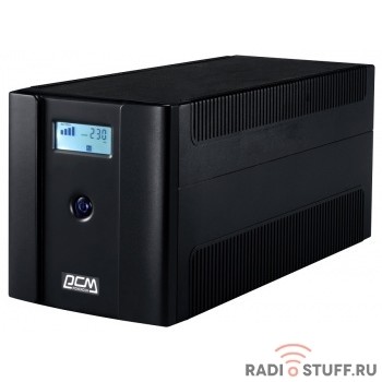 UPS PowerCom RPT-2000AP LCD {Line-Interactive, 2000VA/1200W, Tower, 4xSchuko, LCD, USB}{1107537}