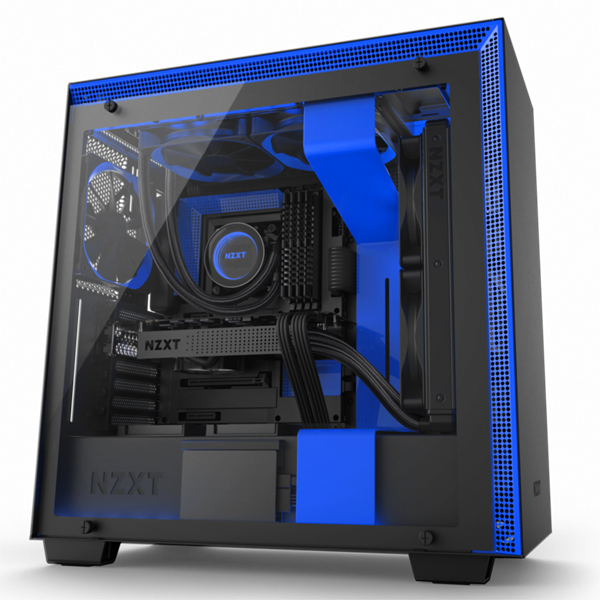 NZXT CA-H700B-BL H700 E-ATX MATTE BLACK/BLUE