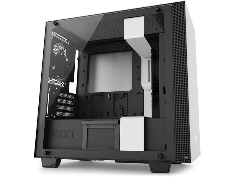 NZXT CA-H400B-W1 H400 M-ATX MATTE WHITE/BLACK