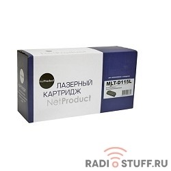 NetProduct MLT-D115L/SEE Тонер-картридж черный для SL-M2620D/M2820ND/M2820DW, 3000 стр.