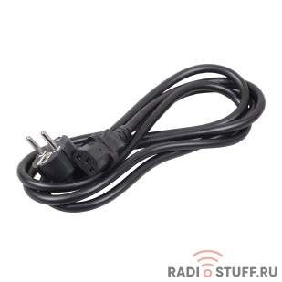 ITK PC-C13D-1M Кабель электропитания PDU 3х1,5 1м с разъёмами С13 - нем.ст