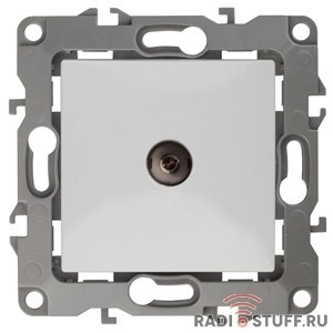 Эра Б0014705 12-3101-01 Розетка TV одиночная, Эра12, белый