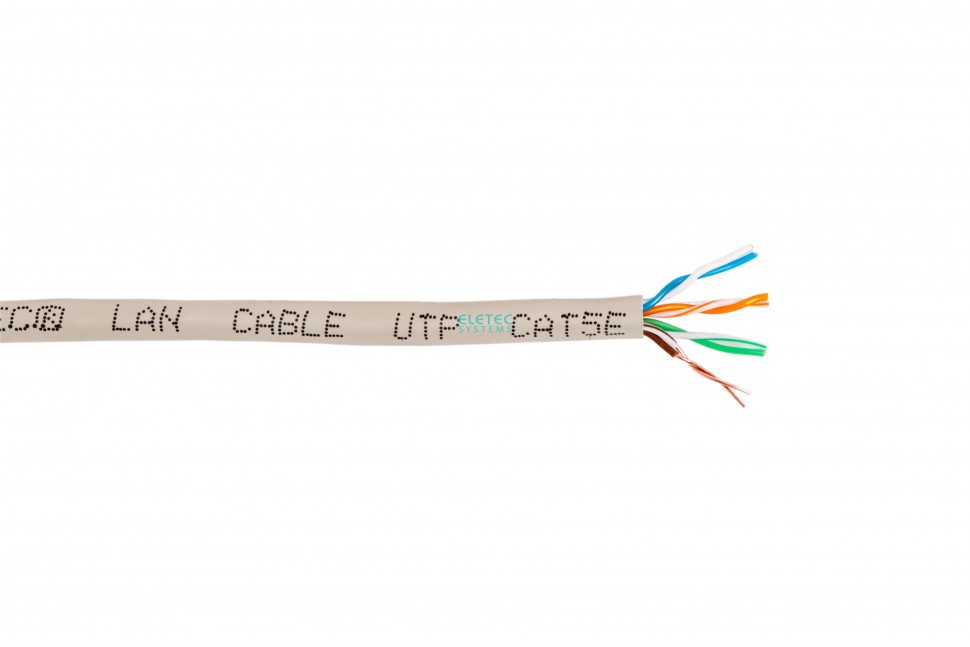 Кабель UTP 5E PROFI line 4x2xAWG24, Eletec , 305м, медь, Россия